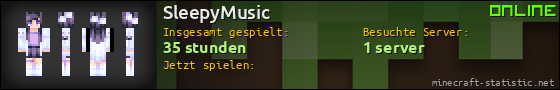 Benutzerleisten 560x90 für SleepyMusic