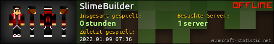 Benutzerleisten 560x90 für SlimeBuilder