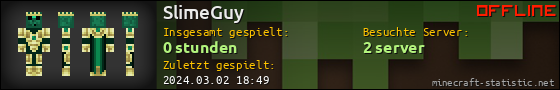 Benutzerleisten 560x90 für SlimeGuy
