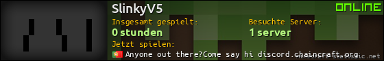 Benutzerleisten 560x90 für SlinkyV5