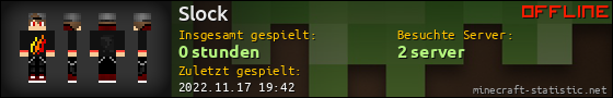 Benutzerleisten 560x90 für Slock