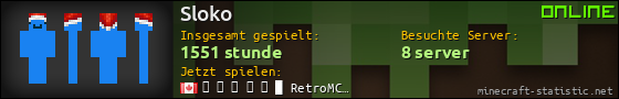 Benutzerleisten 560x90 für Sloko