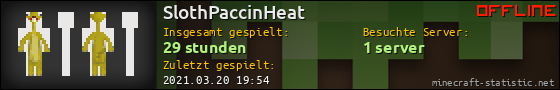 Benutzerleisten 560x90 für SlothPaccinHeat