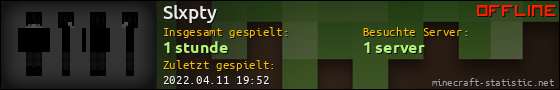 Benutzerleisten 560x90 für Slxpty