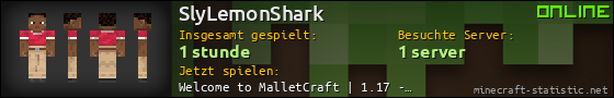 Benutzerleisten 560x90 für SlyLemonShark