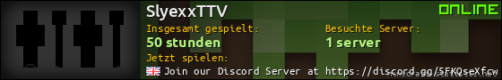 Benutzerleisten 560x90 für SlyexxTTV