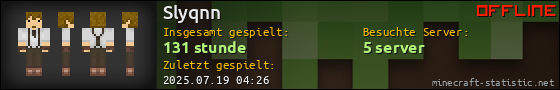 Benutzerleisten 560x90 für Slyqnn