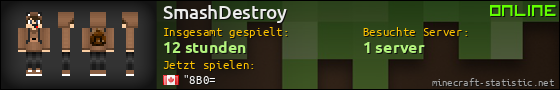 Benutzerleisten 560x90 für SmashDestroy