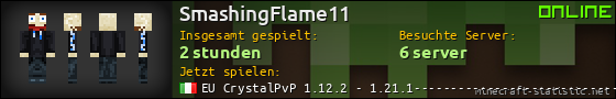 Benutzerleisten 560x90 für SmashingFlame11