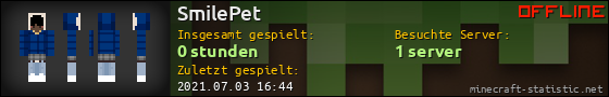 Benutzerleisten 560x90 für SmilePet