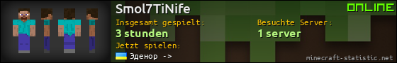 Benutzerleisten 560x90 für Smol7TiNife