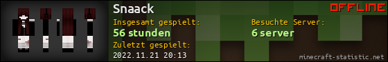 Benutzerleisten 560x90 für Snaack