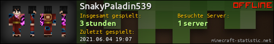 Benutzerleisten 560x90 für SnakyPaladin539