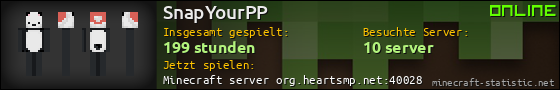 Benutzerleisten 560x90 für SnapYourPP
