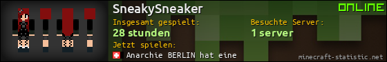 Benutzerleisten 560x90 für SneakySneaker