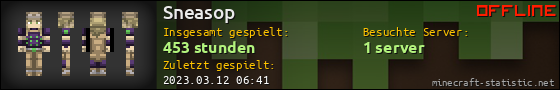 Benutzerleisten 560x90 für Sneasop