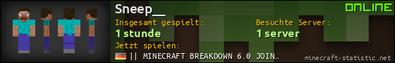 Benutzerleisten 560x90 für Sneep__