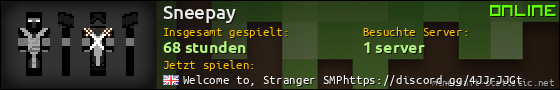 Benutzerleisten 560x90 für Sneepay