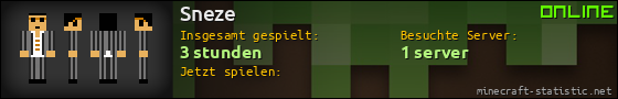 Benutzerleisten 560x90 für Sneze