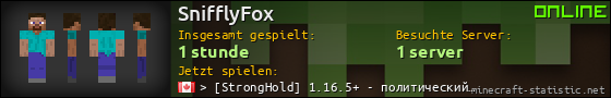 Benutzerleisten 560x90 für SnifflyFox