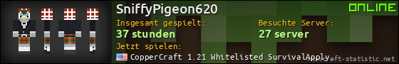 Benutzerleisten 560x90 für SniffyPigeon620