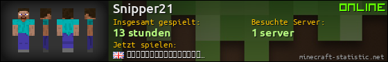 Benutzerleisten 560x90 für Snipper21