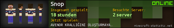 Benutzerleisten 560x90 für Snop