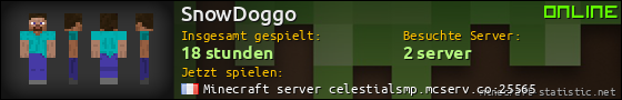 Benutzerleisten 560x90 für SnowDoggo