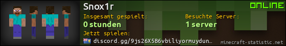 Benutzerleisten 560x90 für Snox1r
