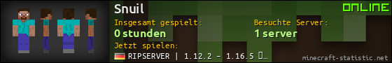 Benutzerleisten 560x90 für Snuil