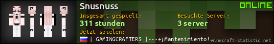 Benutzerleisten 560x90 für Snusnuss