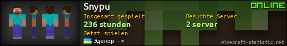 Benutzerleisten 560x90 für Snypu