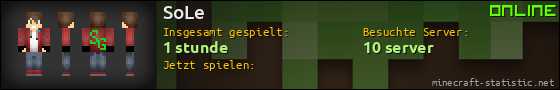 Benutzerleisten 560x90 für SoLe