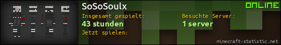 Benutzerleisten 560x90 für SoSoSoulx