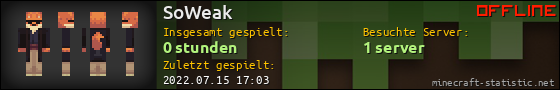 Benutzerleisten 560x90 für SoWeak