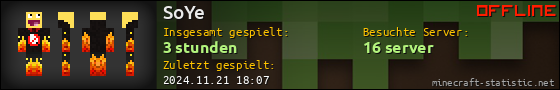 Benutzerleisten 560x90 für SoYe