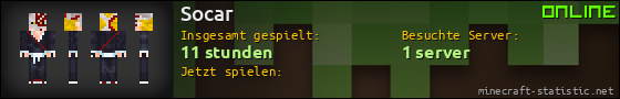 Benutzerleisten 560x90 für Socar