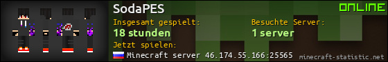 Benutzerleisten 560x90 für SodaPES