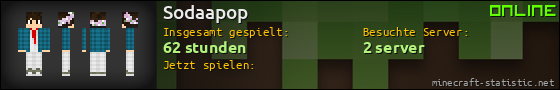 Benutzerleisten 560x90 für Sodaapop