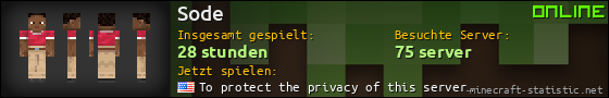 Benutzerleisten 560x90 für Sode