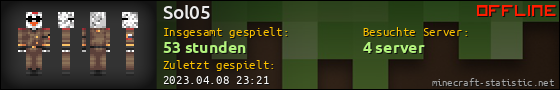 Benutzerleisten 560x90 für Sol05