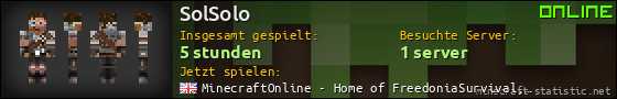 Benutzerleisten 560x90 für SolSolo