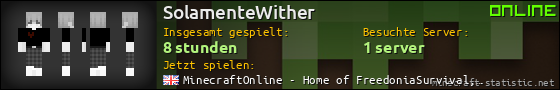 Benutzerleisten 560x90 für SolamenteWither