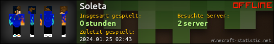 Benutzerleisten 560x90 für Soleta