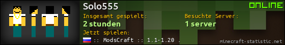 Benutzerleisten 560x90 für Solo555