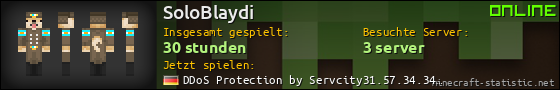 Benutzerleisten 560x90 für SoloBlaydi