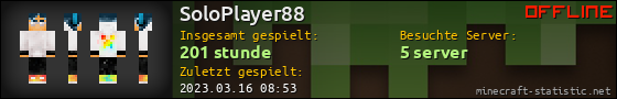 Benutzerleisten 560x90 für SoloPlayer88