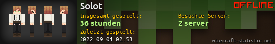 Benutzerleisten 560x90 für Solot