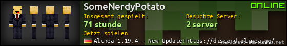 Benutzerleisten 560x90 für SomeNerdyPotato