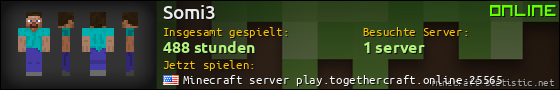 Benutzerleisten 560x90 für Somi3